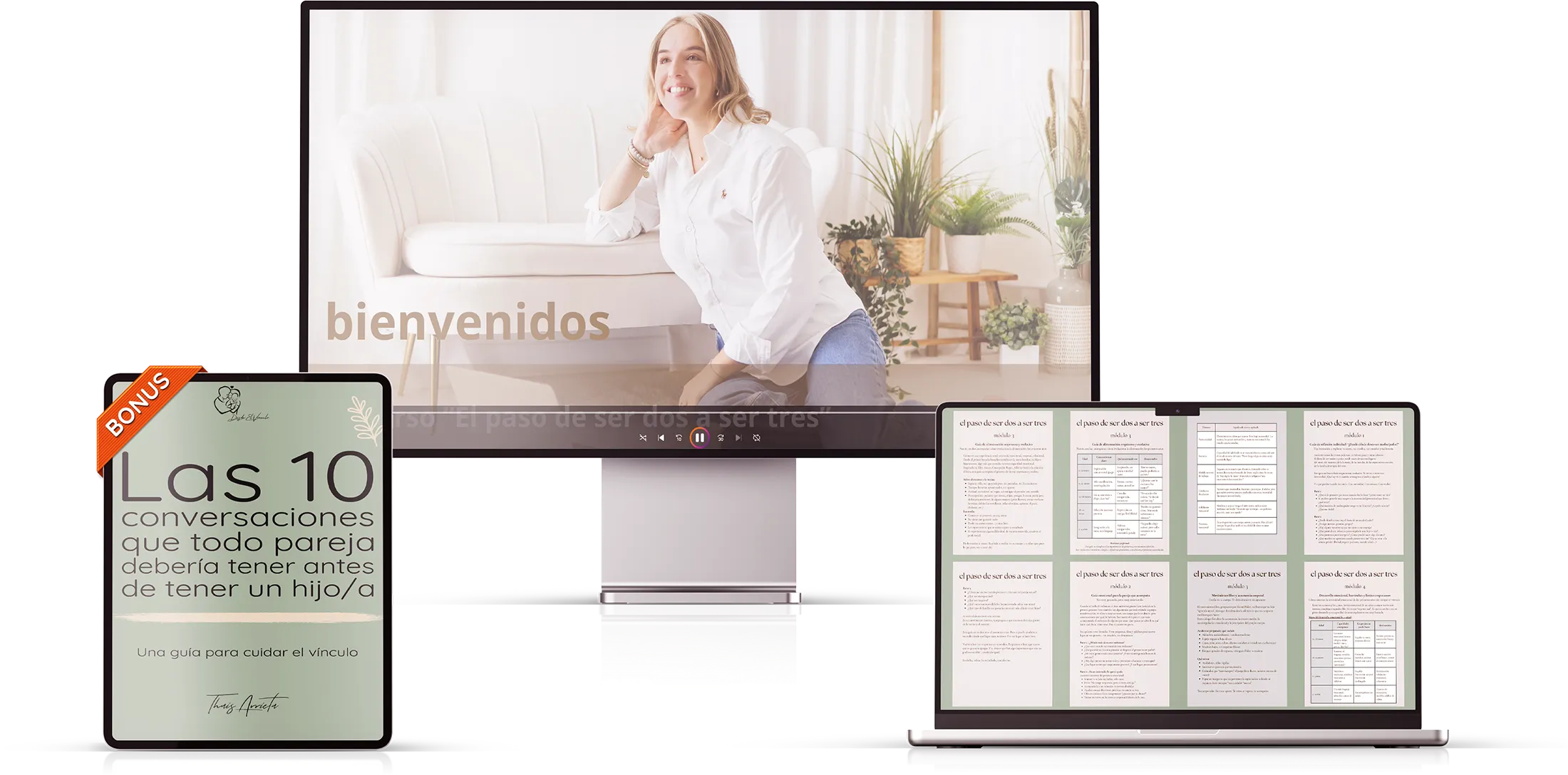 El Paso De Ser Dos A Ser Tres